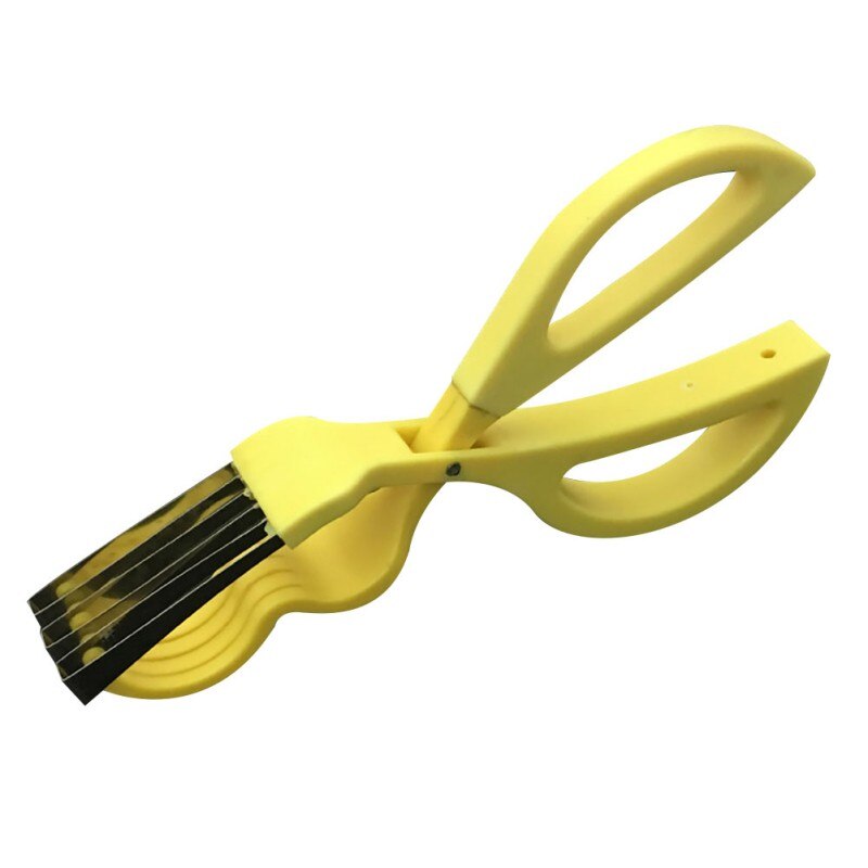 Kitchen Cutter Banana Slicer Fruit Tools Plastic Vegetable Shredders Slicing Cutter Kichen Tool Kichen Decoration