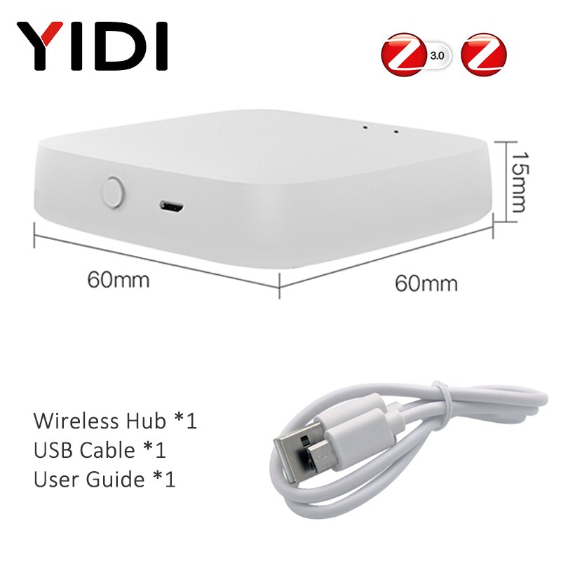 Tuya Metal Brushed Panel ZigBee Smart Thermostat Water/Electric Floor Heating Water/Gas Boiler 2MQTT Alexa Google Home SmartLife: Wireless Hub