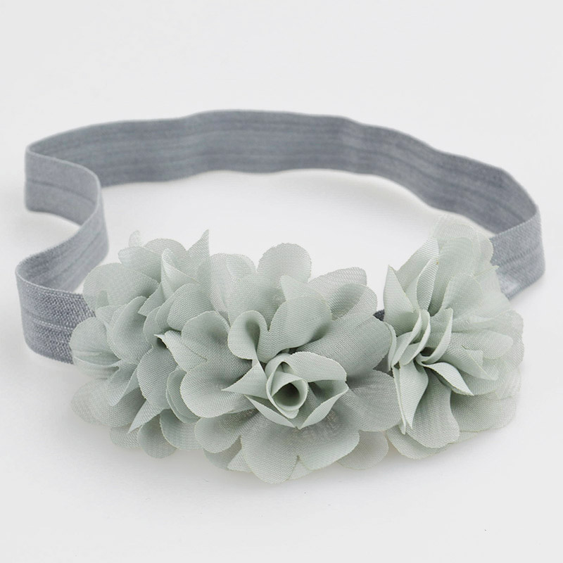 Chiffon Kant Bloem Baby Hoofdband Leuke Meisje Hoofdbanden Kids Meisjes Haarband Haarband Accessoires Hoofddeksels Pasgeboren Head Band