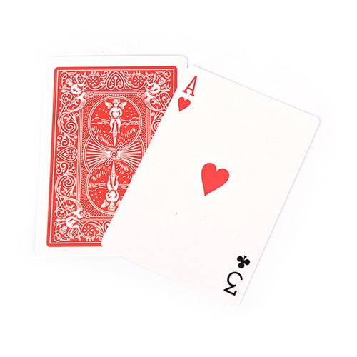2 Sets Magic 3 Three Card Trick Card Easy Classic Magic Playing Cards Family Funny Game