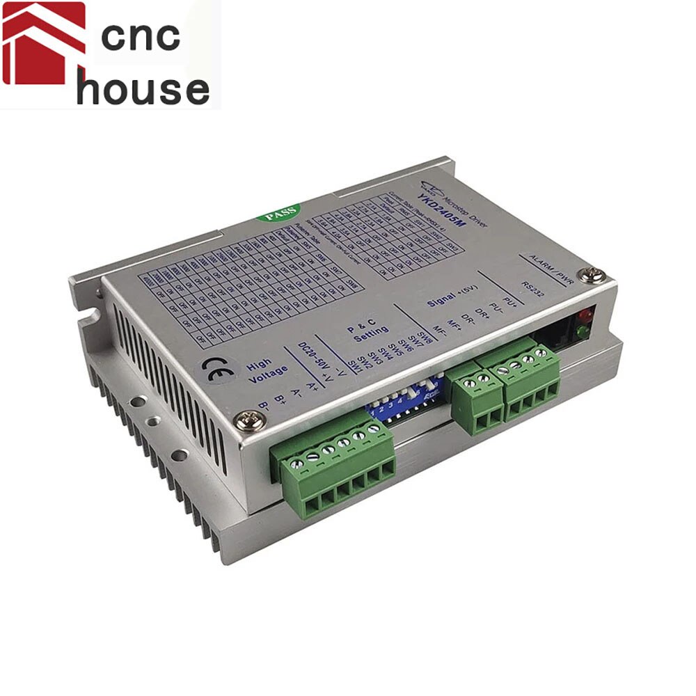 Oorsprong Yako 32 Bit Dsp Digitale Stepper Driver YKD2405M 2 Fase Stap Drive DC20-50V 4.0A Driver Voor 42-86mm Flens Stappenmotor