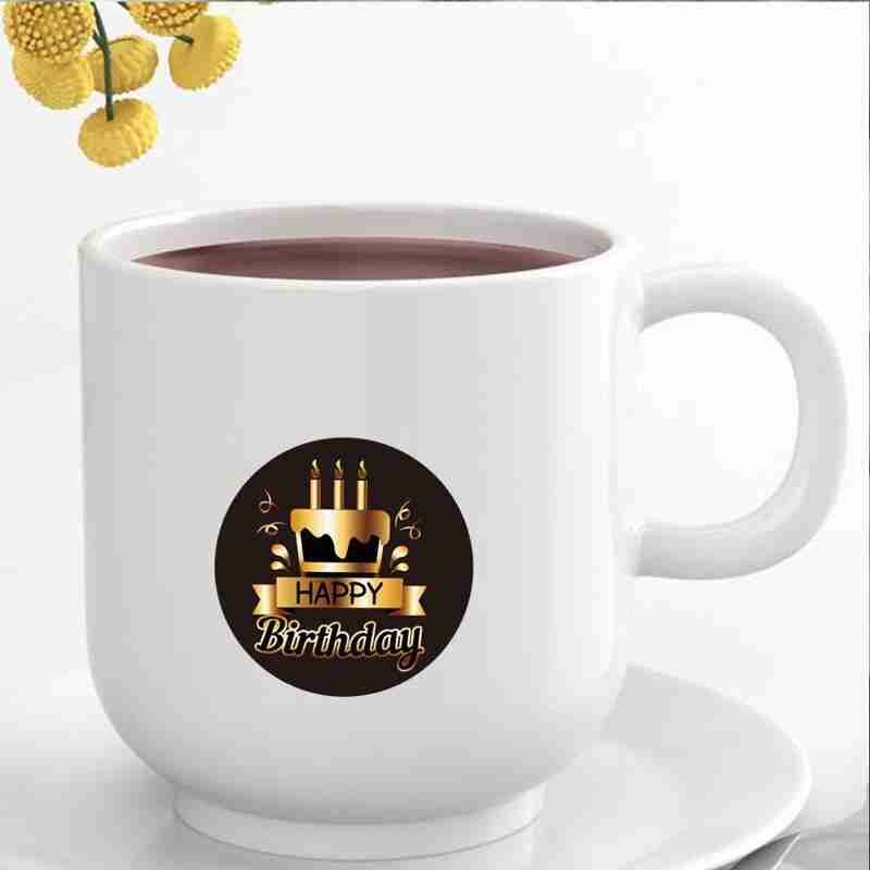 500 pcs/roll happy birthday sticker label birthday party party decoration cute birthday party decoration supplies gree