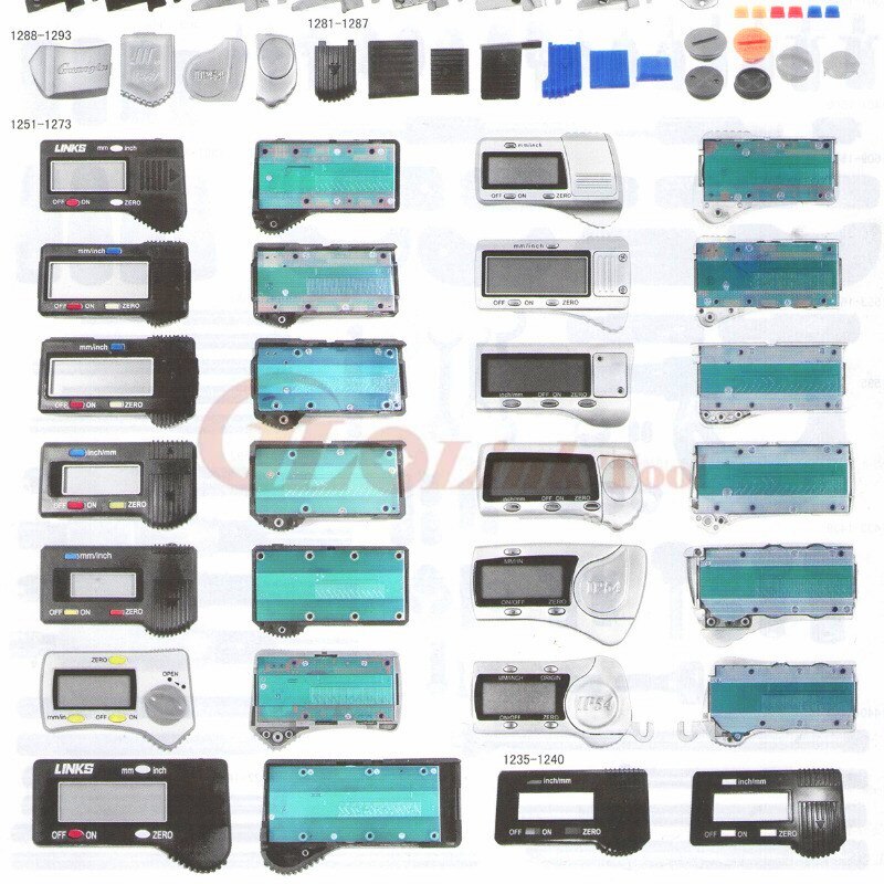 Accessories digital caliper. Vernier caliper chip battery cover display screen electronic screen battery cover