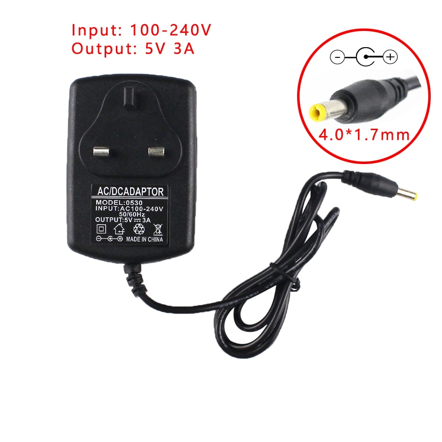 5V 3A 4.0*1.7 Mm Ac Adapter Voor Sony SRS-XB30 SRS-XB41 Draagbare Speaker Dock Charger