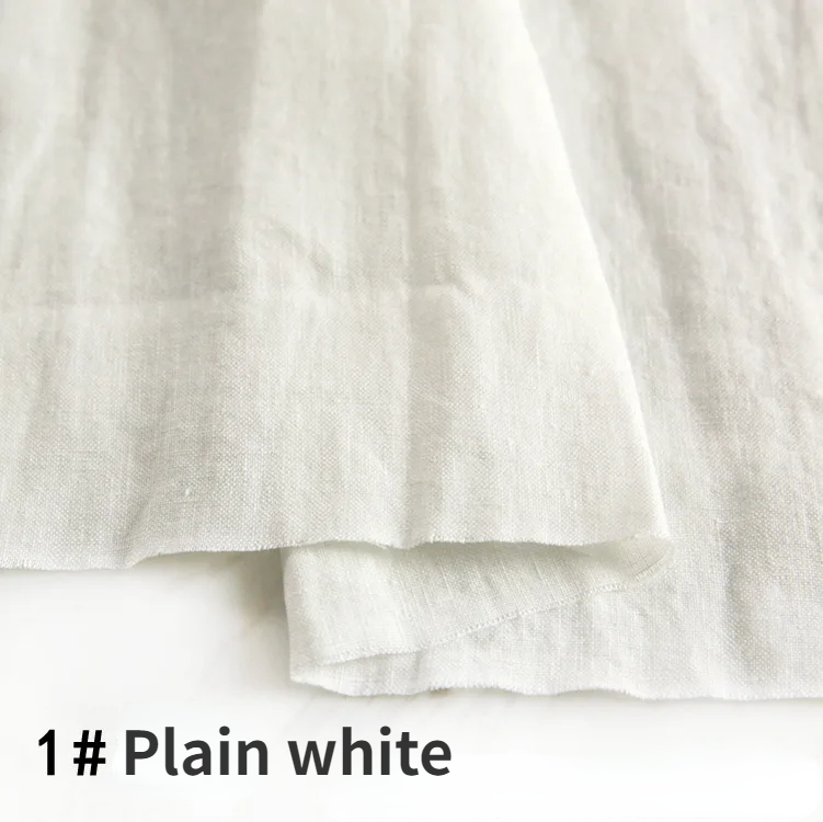 Ropa de lino , tela de cáñamo por metro, piedra fina lavada, lino de de , pantalones de vestir de verano, tela de ramio: Rosa