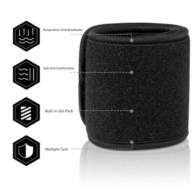 Reusable Ice Pack For Injuries Gel Strap Wrap Hand Foot Wrist Elbow Relief Pain Cold Cold Therapy Relief Pain Ice Pack