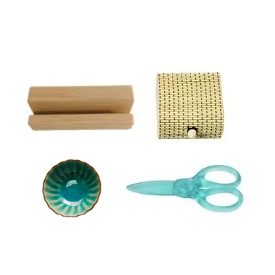Juego de trabajo de tijeras Montessori, juego de papel de corte para niños, actividades artesanales, Material de vida práctico, coordinación mano-ojo: Caqui oscuro