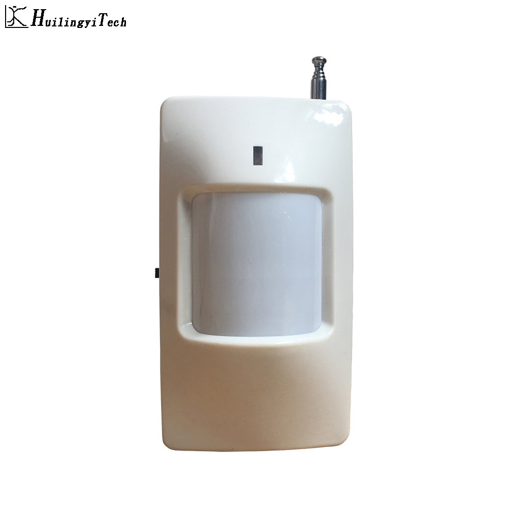 HuilingyiTech Home Security PIR Alert Infrared Sensor Anti-theft Motion Detector Alarm Monitor Wireless Flash Siren Alarm system