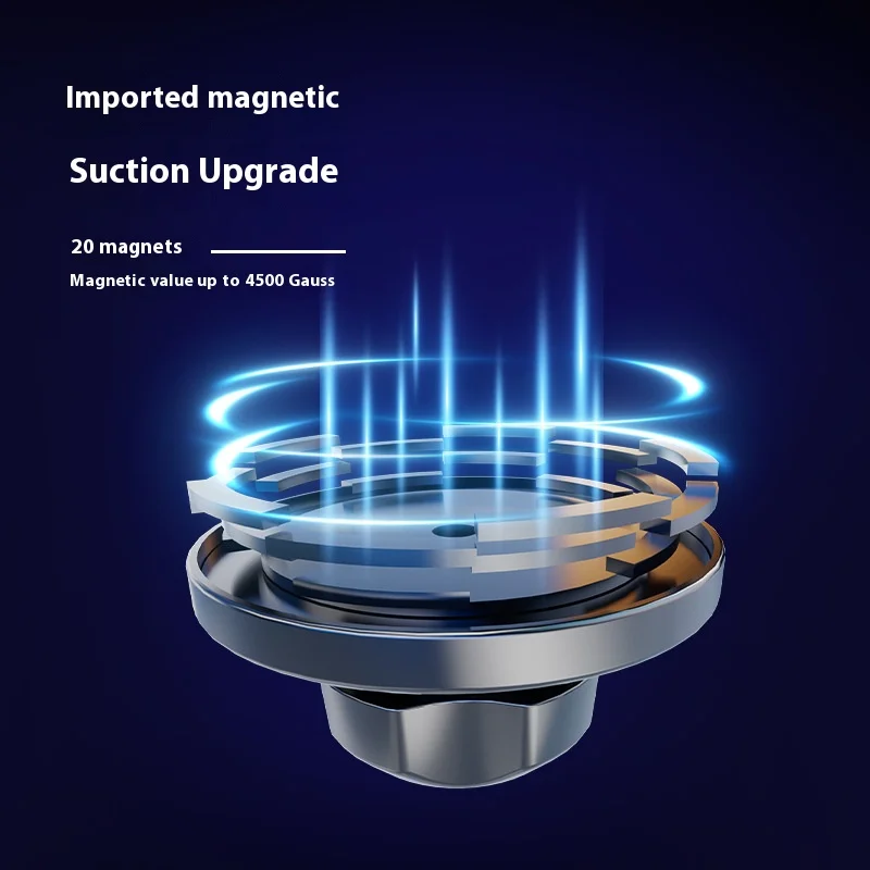 Soporte magnético para teléfono de coche, soporte magnético fuerte para ventilación, navegación, soporte Universal para teléfono móvil con Clip, soporte para teléfono móvil para coche