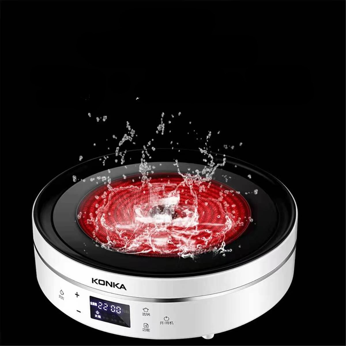 Electric ceramic oven induction cooker household pot tea stove high-power infrared wave heating mini furnace 2200W