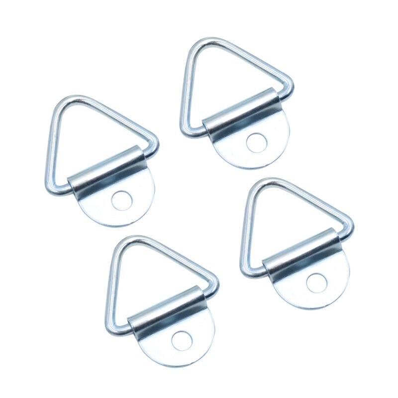 Tie Down Lashing Ring Zinc Plated Hitch Mooring Ring For Van Boat Horse Box Truck Trailer