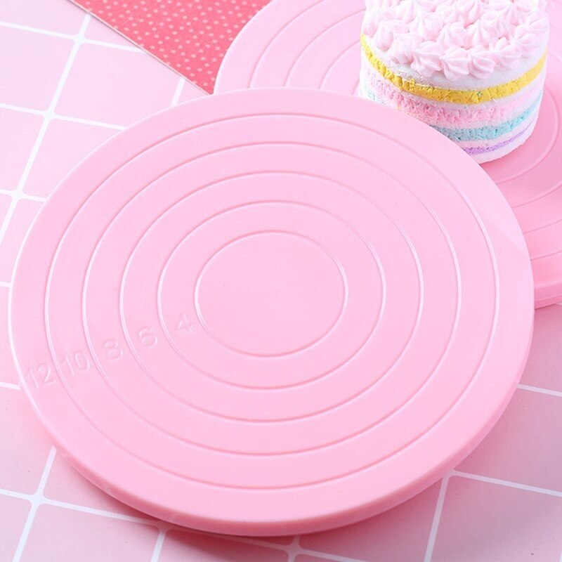 DIY 360 bandeja giratoria para decoración de pasteles soporte plataforma moldes para decorar pasteles herramientas Mini pastel galletas decoraciones