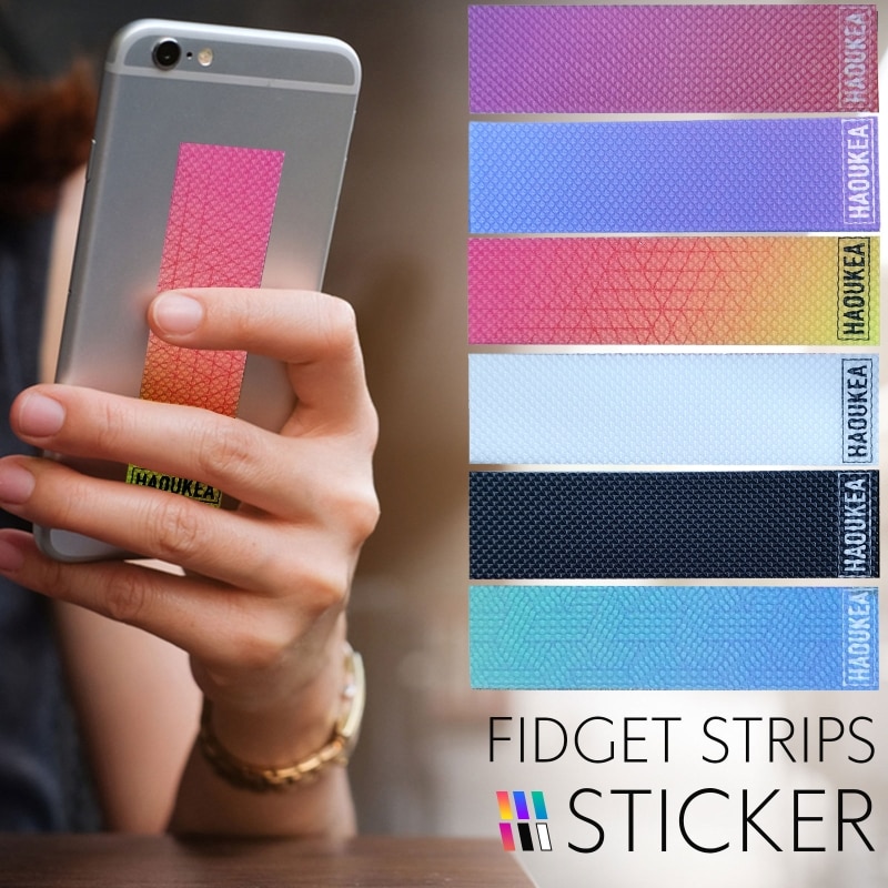 5Pcs Fidget Strips Discreet Anti Stress Tactile Rough Sensory Calm Strips Anti Stress Toys for Teens Anxiety Relief