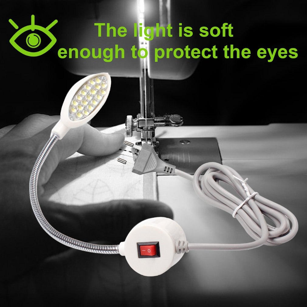 Naaimachine Led Lamp 19 Leds Werklampen Spaarlampen Met Magneten Mount Licht Armatuur Verstelbare Licht
