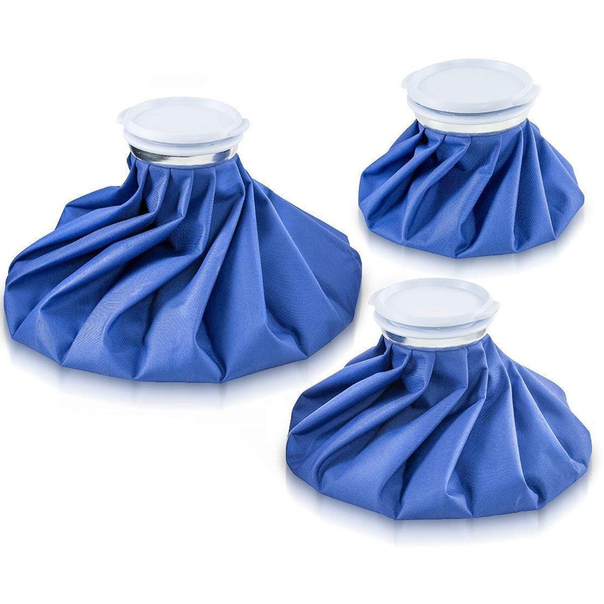 LJL-Ice Bag Packs - Set of 3 & Cold Reusable Ice Bags, Instant Relief From Pain And Swelling - Flexible to Perfect: Default Title