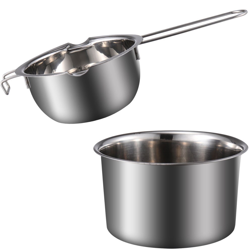 1 Set Double Boiler Pot Stainless Steel Chocolate Pot Chocolate Melting Pot