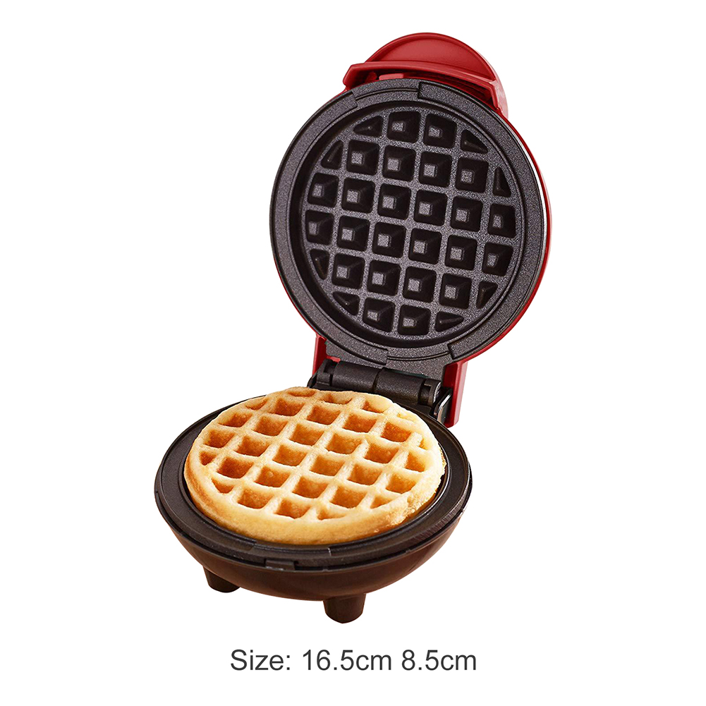 Mini Waffles eléctricos de 350W, máquina de hacer masa semiesférica para el horno, máquina de hacer gofres para el desayuno, máquina de hacer gofres para el horno, máquina para hacer gofres DIY