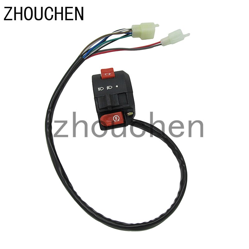 motorschakelaar Voor 50cc 70cc 90cc 110cc ATV Quad Kazuma 8 Draad ATV