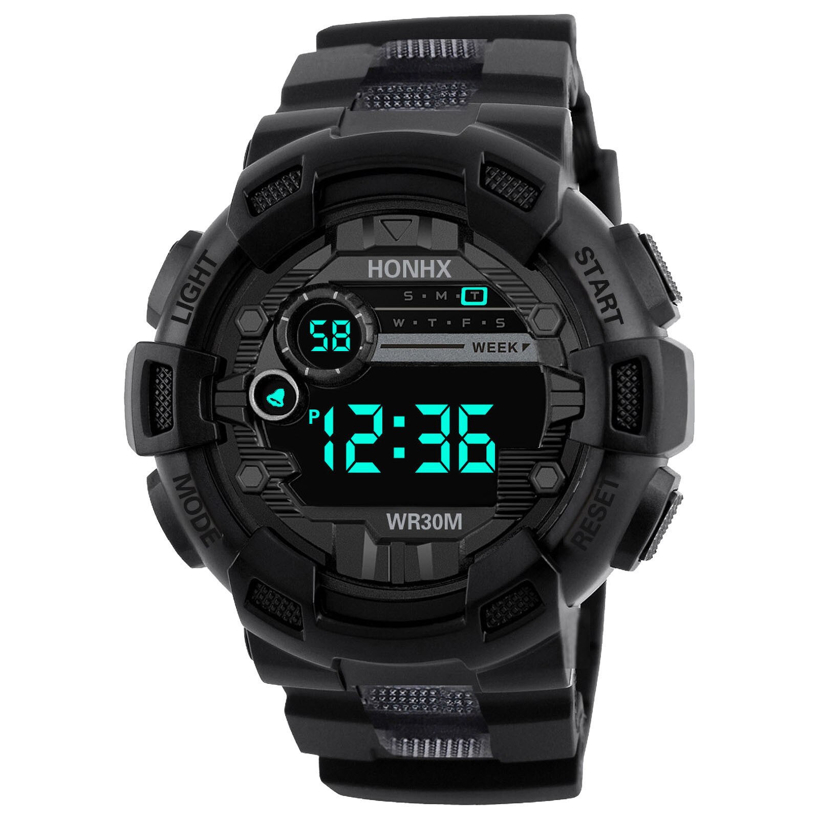 reloj hombre Mens Watch Water resistant Sport watch Digital wrist Stopwatches for male relogio masculino Watch