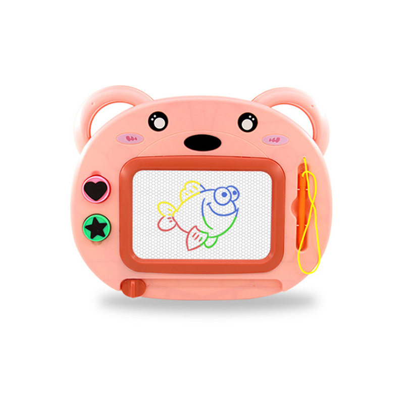 Onderwijs Tekenen Schilderen Schrijven Raad Mat Magic Pen Kids Kinderen Speelgoed Leren Machine Leuke Mooie Baby Baby: Pink Bear