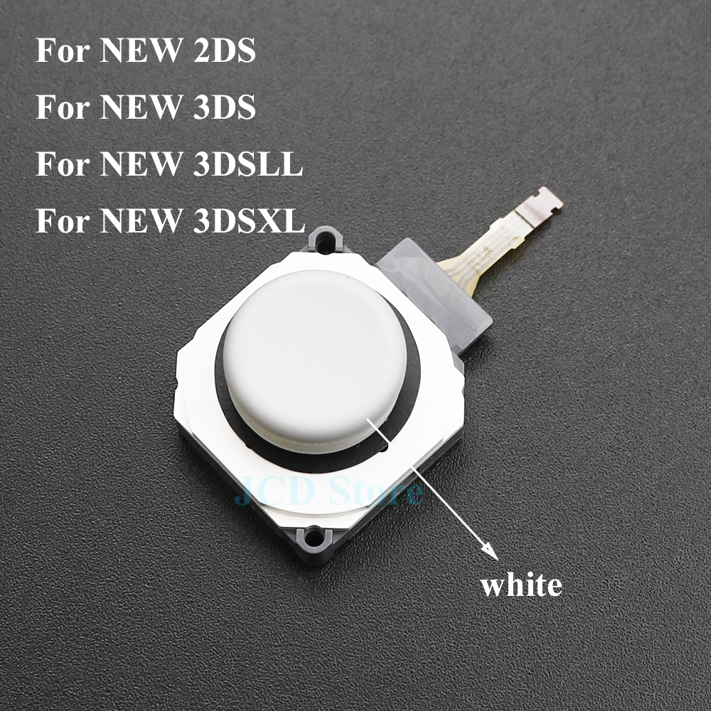 Original 3D Analog Joystick Thumb stick replacement for Nintend 3DS 2DS XL 3DS XL for 3DS XL LL 2DS XL LL Console: Silver