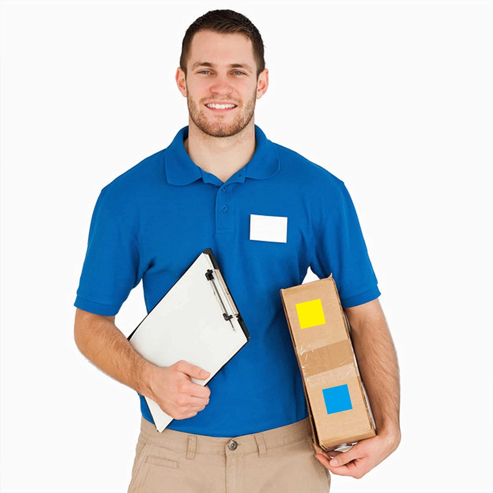 100-500pcs Color Coding Labels Stickers Square Chroma Labels Stickers 1 Inch Round Red Yellow Blue Green Self-Adhesive Stickers