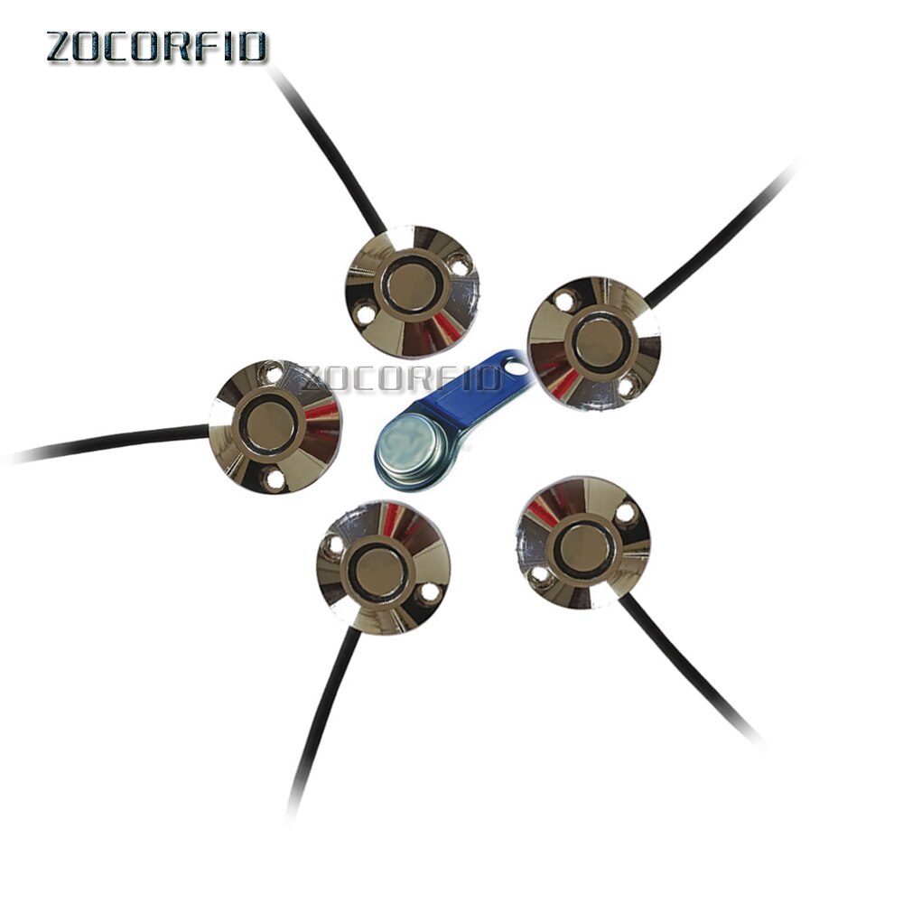 5 teile/los DS1990A ibutton sonde Leser IB TM 9092 mit LED licht für DS1990 DS1991 DS1996 DS1961 karte: Ursprünglich Titel