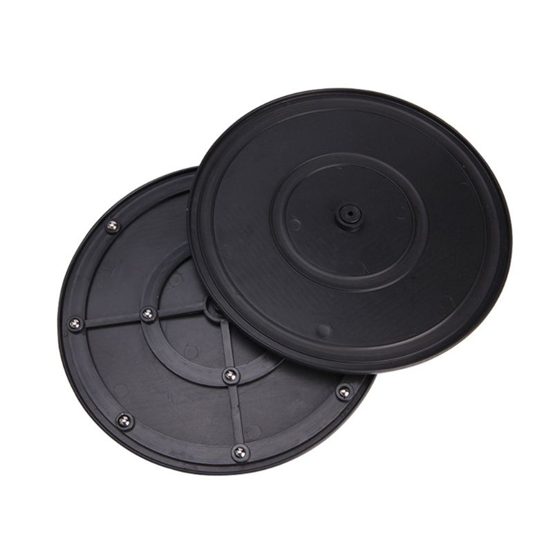 8\" Round Bonsai Turntable Rotating Plate Wheel Revolving Home Kitchen Display 449C