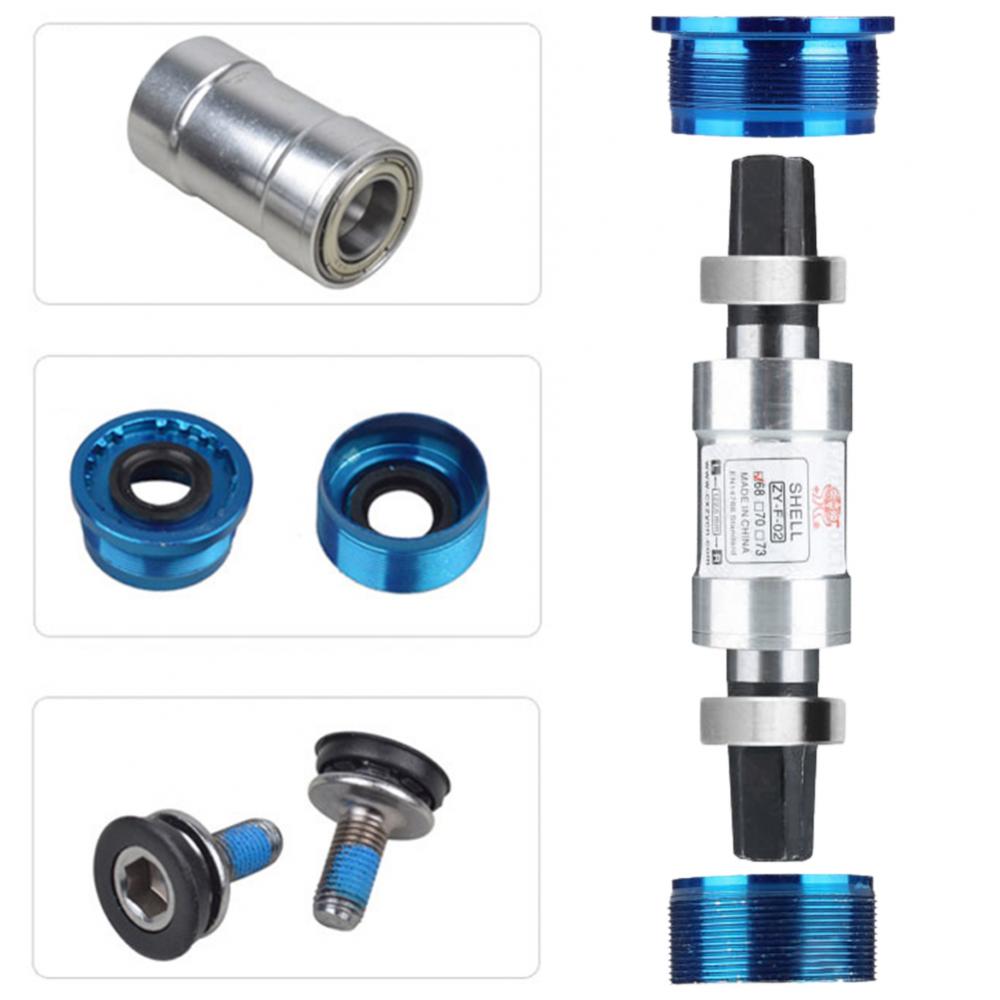Bike Bottom Bracket Square Taper Sealed Bearings Cartridge Dustproof &amp; Waterproof For Bike Frame