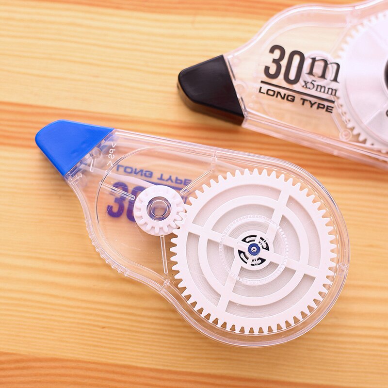 60M/pack Super Long Correction Tape White Modify Tape School Sticky Tape Correct Written Mistake Homework Test Office File 8170