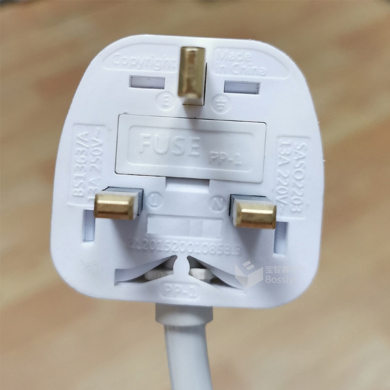 Power Board With 4 Sockets 4 USB Ports With 2M Cable Length Overload Protection Device For Home Office(UK Plug)