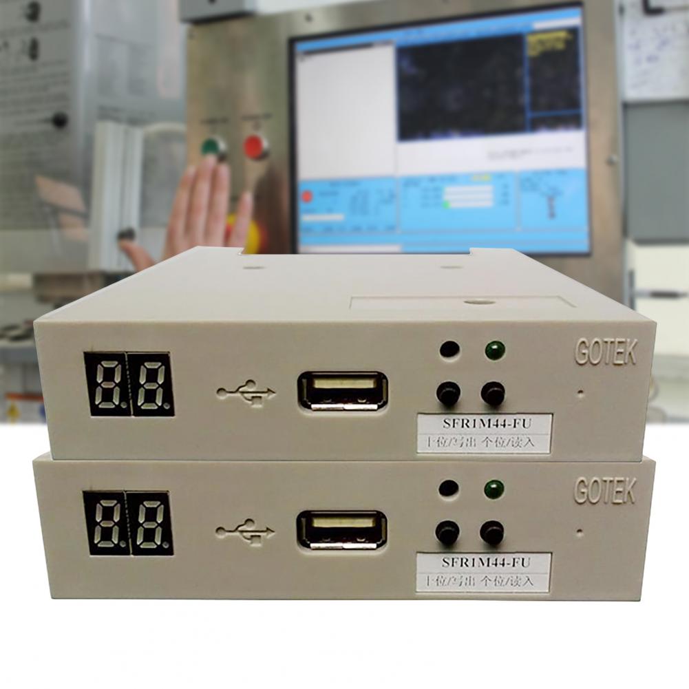 High 1.44MB Floppy Drive Emulator Reliable Floppy Disk Emulator User-friendly for Machining Center