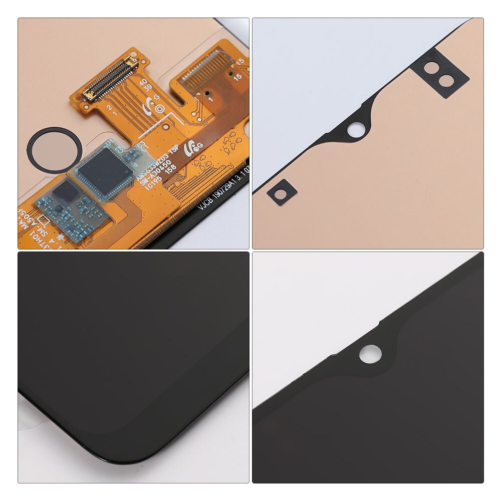 Best OEM For Samsung Galaxy A50 A50S LCD Touch Screen Display OLED Digitize Assembly Replacement Frame With
