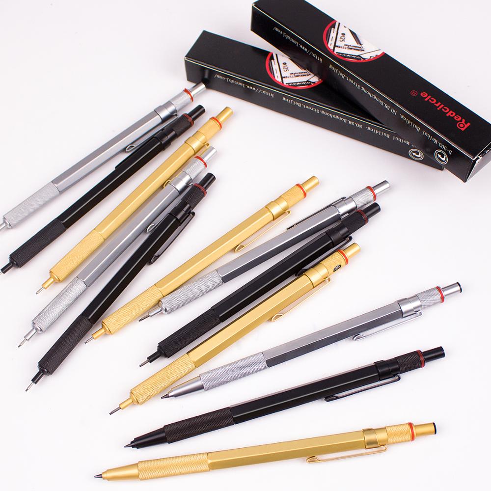 Kawaii Mechanical Pencil 0.5 0.7 0.9 2.0 Refillable Refill Lead Drawing School Mechanic Pencil Stationery for Girls