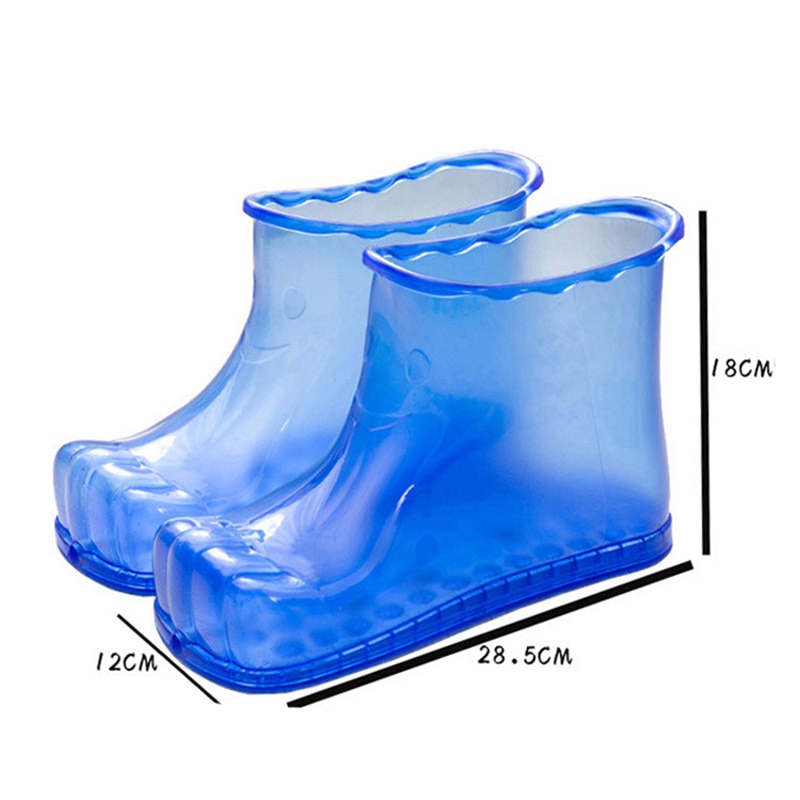Foot SPA Bath Massager Boots Household Relaxation Bucket Boots Feet Care Compres Shoes D1