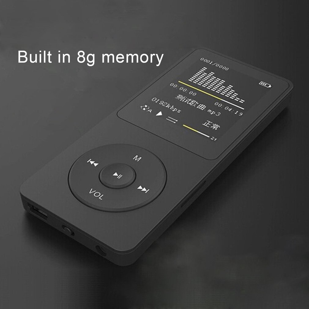 MP3 MP4 Music Player - 1.77-Inch Screen - Lossless Audio - E-Book - FM Radio - Photo Viewer