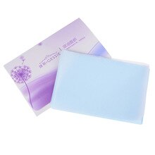 Pañuelo de papel absorbente Facial 50 hojas/paquete pañuelo de papel limpiador de maquillaje papel absorbente de aceite papel para la cara absorbente limpiador Facial