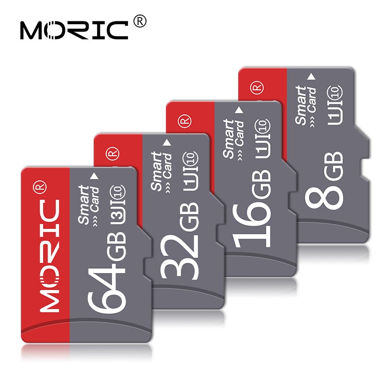Moric Micro SD C10 Real capacity 256GB 128GB 64GB 32GB cartao de memoria Memory/TF Flash Card with Free adapter