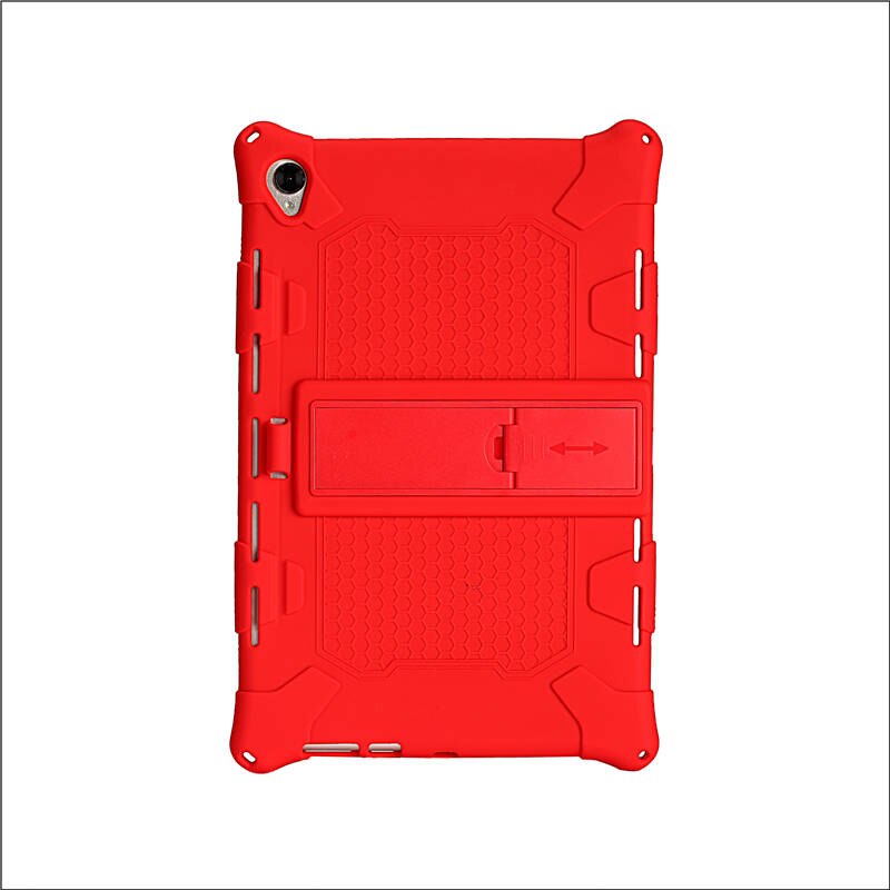 Coque de protection antichoc cmr -w09, 10.8 de protection universel en silicone souple pour tablette huawei mediapad  m5 10.8/ m6: Rouge