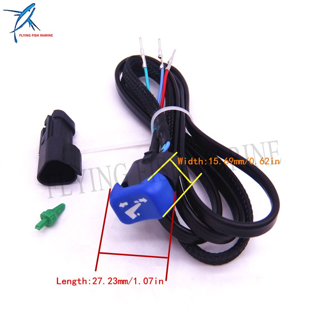 5006358 Trim Tilt Switch For Johnson Evinrude OMC Outboard Motor Side-Mount Remote control box with PT