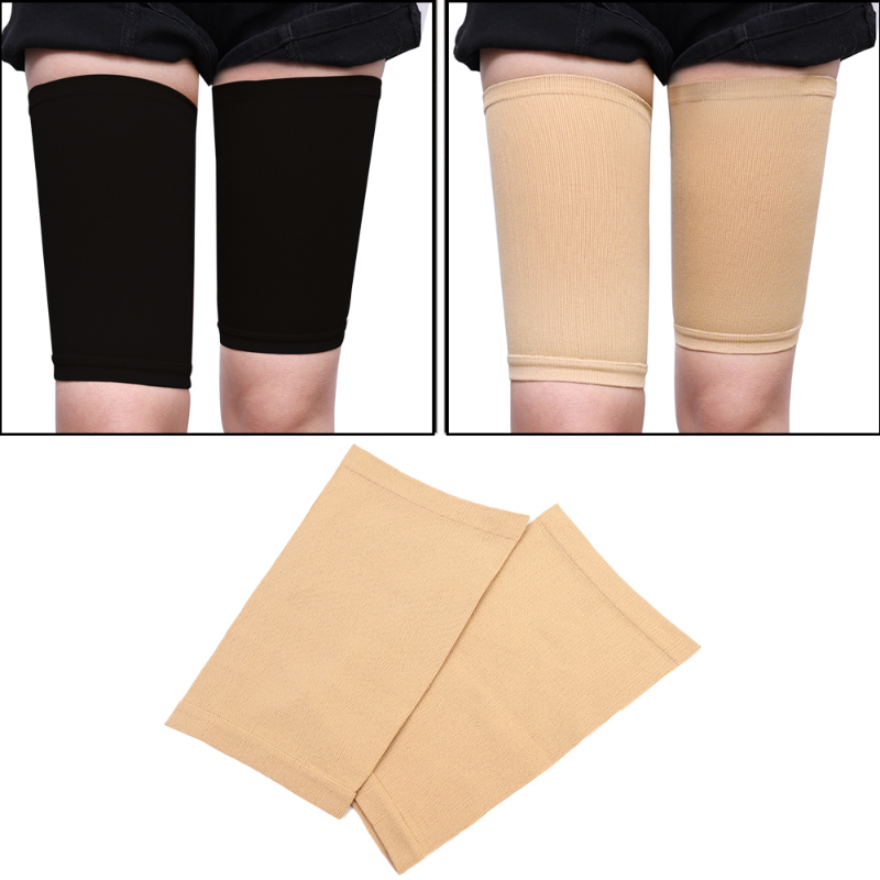 Calzini a compressione attillati sagomati alla coscia Uomini e donne Atleti Prevengono le vene varicose Gambo in nylon Calzini a doppia forma Gamba Sox