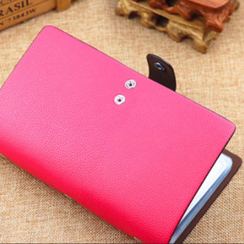 Bank card card package certificate package home simple men's card package 96 card slot multi-purpose bank card bag