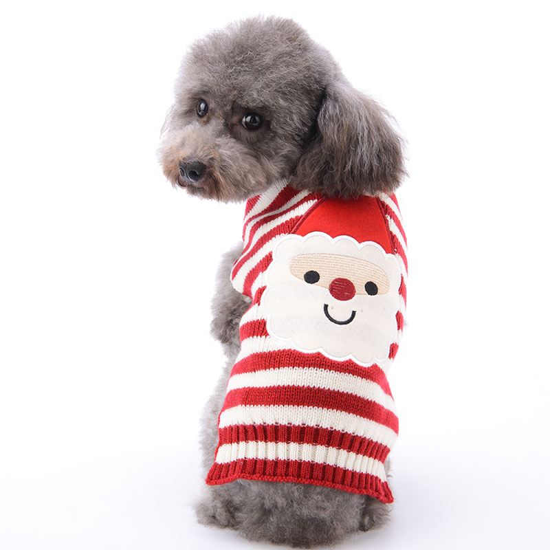 Abrrlo Hond Trui Kerst Rode Kerstman Trui Hondenkleding Xmas Rendier Winter Hond Truien Voor Kleine Honden