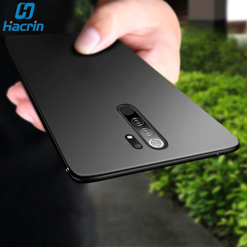 Hacrin Case For Xiaomi Redmi 9 Case Soft TPU Ultra Slim Shockproof Matte Back Cover For Redmi 9 Case Full Protective Bumper