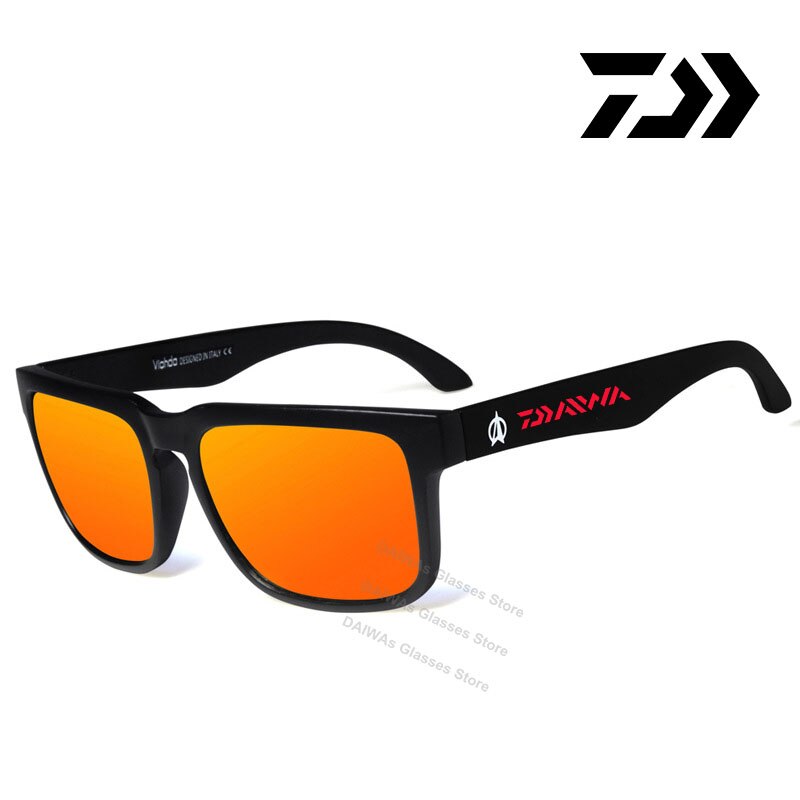 Daiwa UV400 Mannen Gepolariseerde Vissen Zonnebril Visser Camping Wandelen Ski Goggles Bike Fietsen Bril Sport Vissen Brillen: R106
