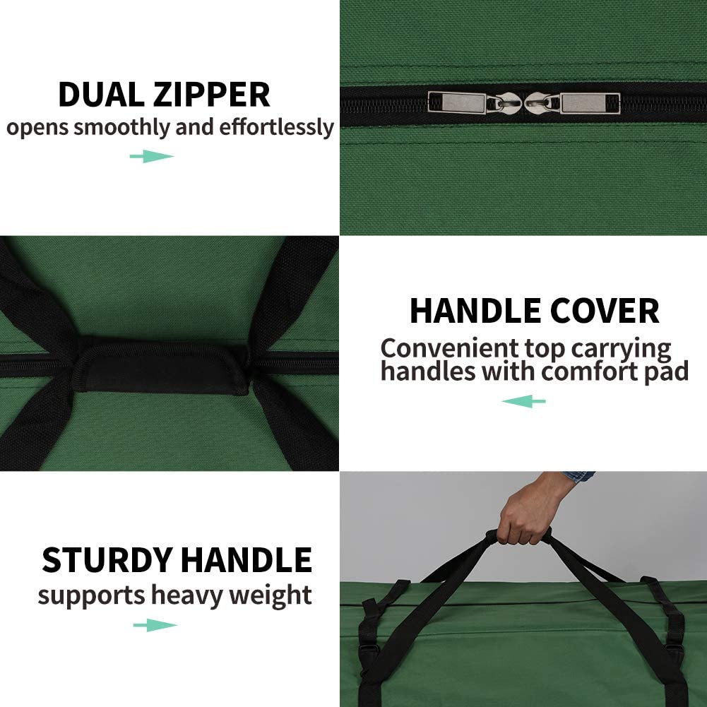 Christmas Tree Storage Bag Extra Large Christmas Storage Containers, Fits Up to 7.5 Ft Artificial Trees Heavy Duty