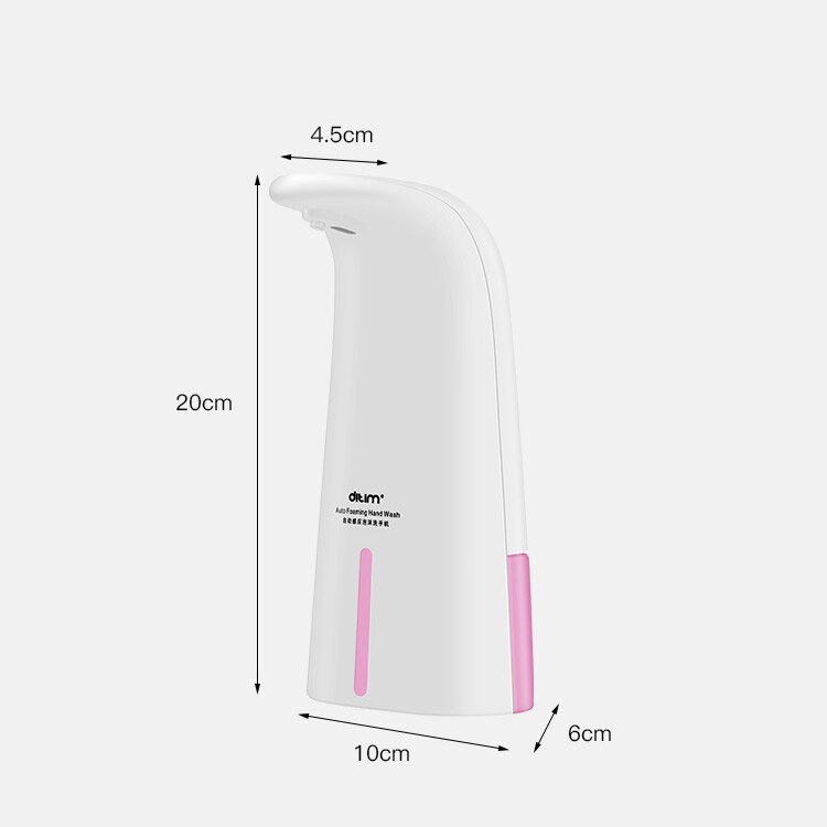 250ml Touchless distributore di Sapone Da Bagno Intelligente Sensore di Schiuma distributore di Sapone Liquido per La Cucina libero mano Automatico distributore di Sapone