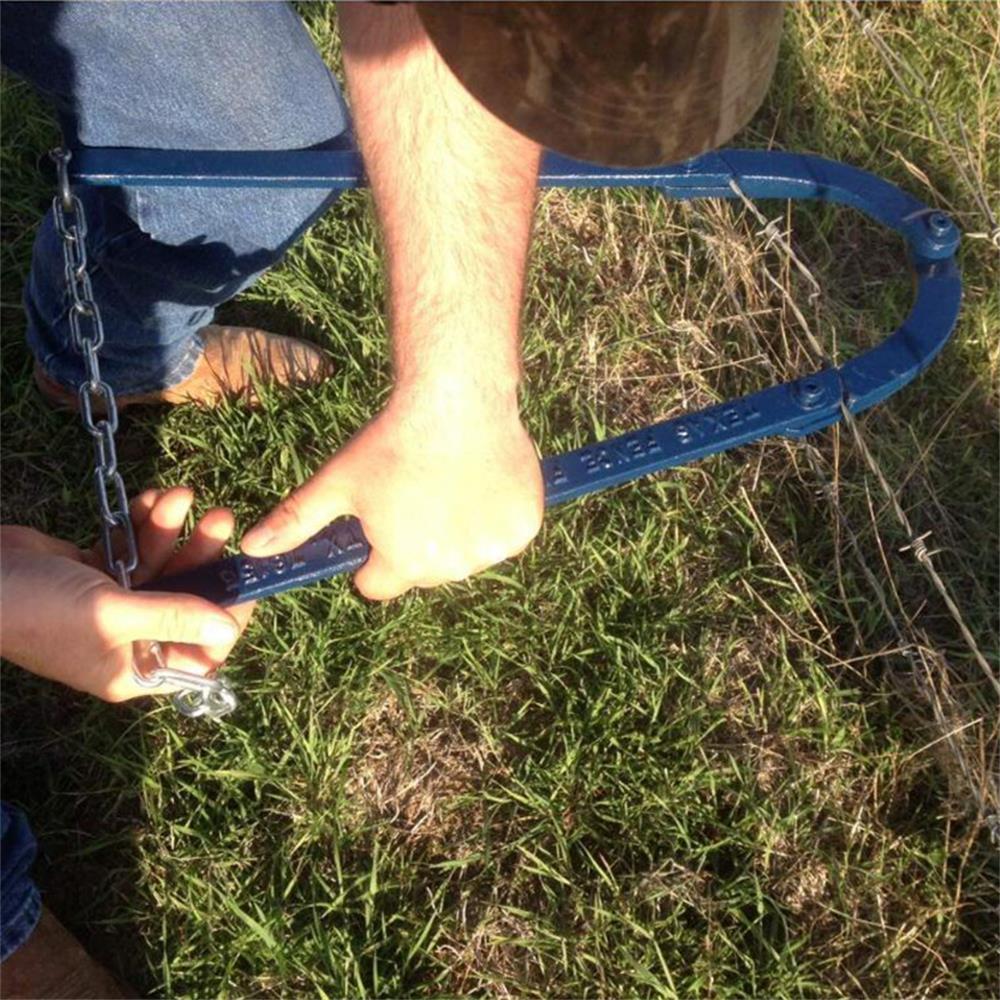 Chain Hand Operated Pulling Strain Metal Outdoor Home Garden Wire Fence Repair Tool Heavy Duty Portable Farm Fixing Guardrail