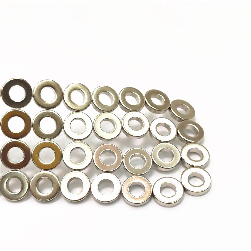 10Pcs Solid/Holle Magneet Encoder AS5048a AS5600 Gimbal Motor Sterke Magnetische Ring Standaard