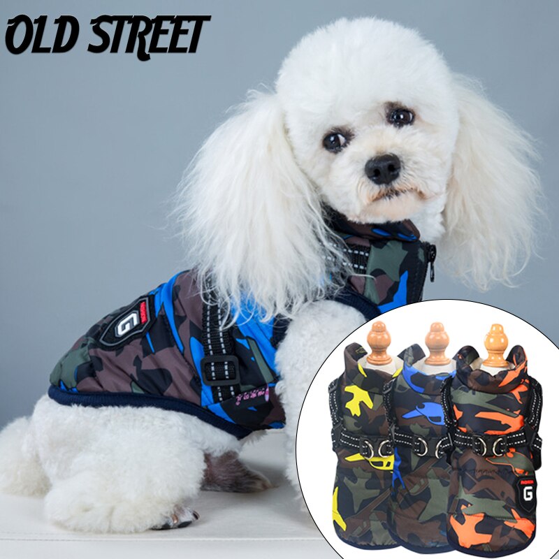 Hundebekleidung, tarnjacke mit geschirr, herbst/Wi...  Grandado